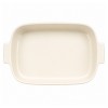 Travessa de Porcelana Retangular Germer 37x26cm Marfim