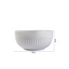 Tigela de Porcelana 230mL Assar e Servir Germer Branco