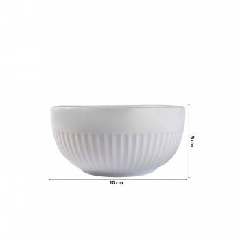 Tigela de Porcelana 230mL Assar e Servir Germer Branco