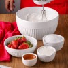 Tigela de Porcelana 1990mL Assar e Servir Germer Branco