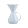 Bule de Porcelana com Porta Filtro Germer Branco