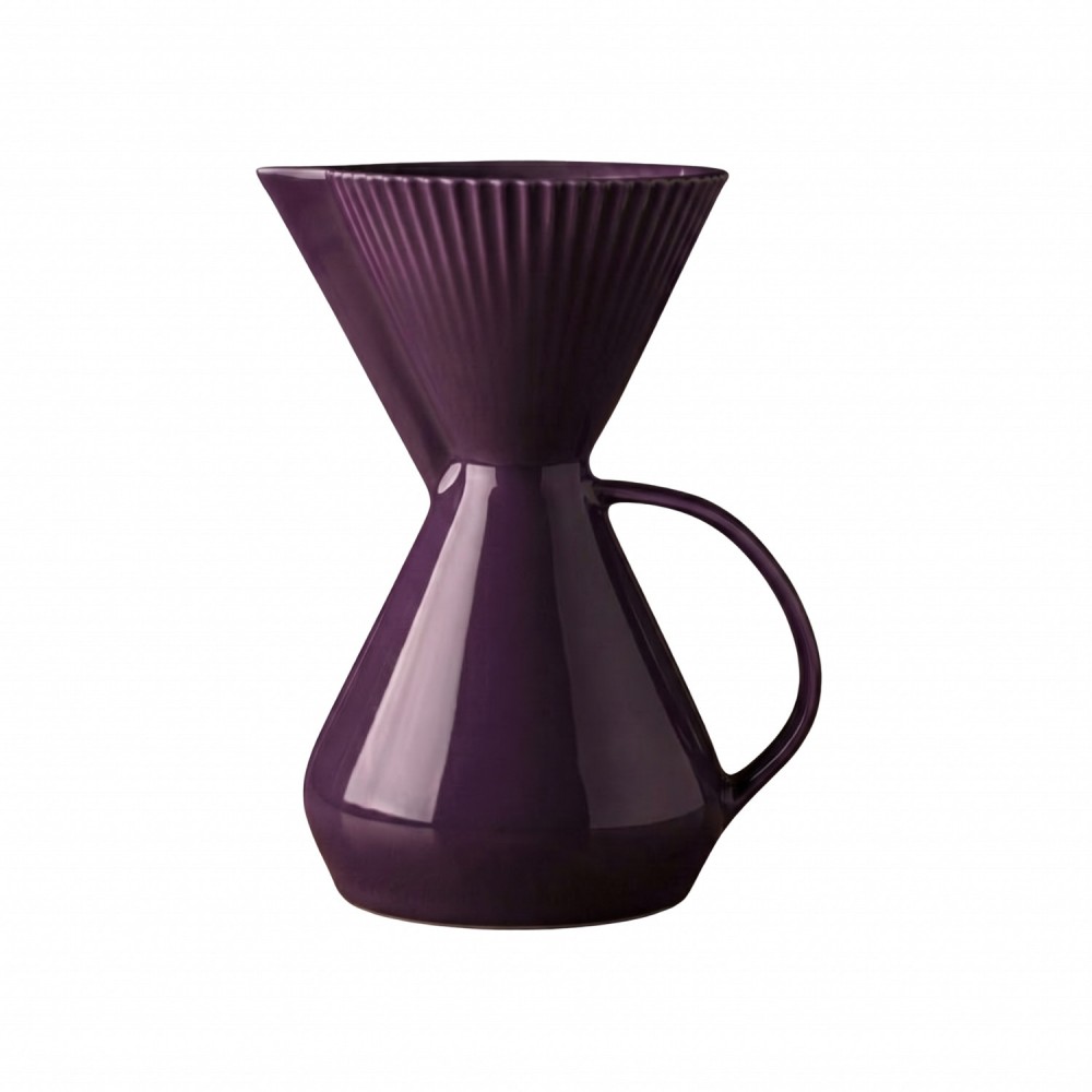 Bule de Porcelana com Porta Filtro Germer Ameixa