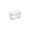 Pote de Vidro Hermético Retangular 120mL Lyor
