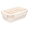 Pote para Marmita Hermética com Talhares 1,1L Lyor Off White