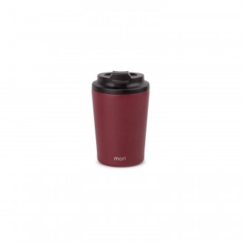 Copo Térmico com Tampa 240mL Vinho Mori