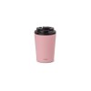 Copo Térmico com Tampa 240mL Rosa Mori