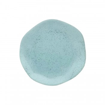 Prato de Louça para Sobremesa 21,5cm Oxford Ryo Blue Bay 