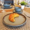 Prato de Louça para Sobremesa 20,5cm Oxford Pacífico
