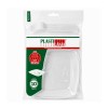 Kit Festa Descartável Cristal Plastilânia 10 Pratos 15cm + 10 Garfos