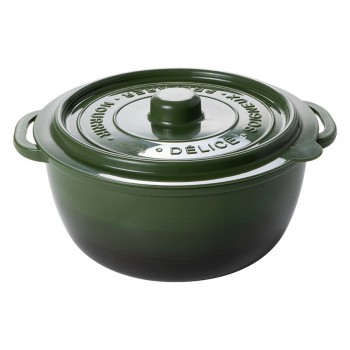 Pote Redondo 950mL Plasútil Supreme Verde