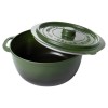 Pote Redondo 950mL Plasútil Supreme Verde