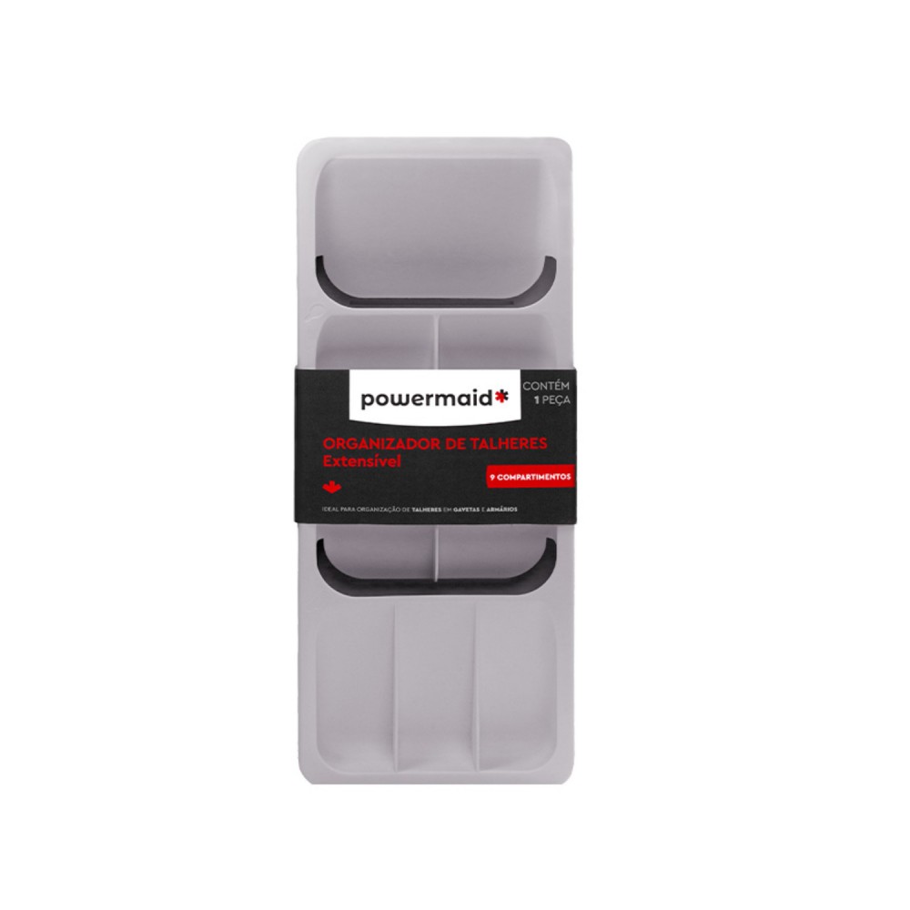 Organizador de Talheres Powermaid Extensível