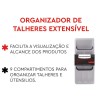 Organizador de Talheres Powermaid Extensível
