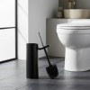 Escova Sanitária com Suporte Powermaid Matte Preta