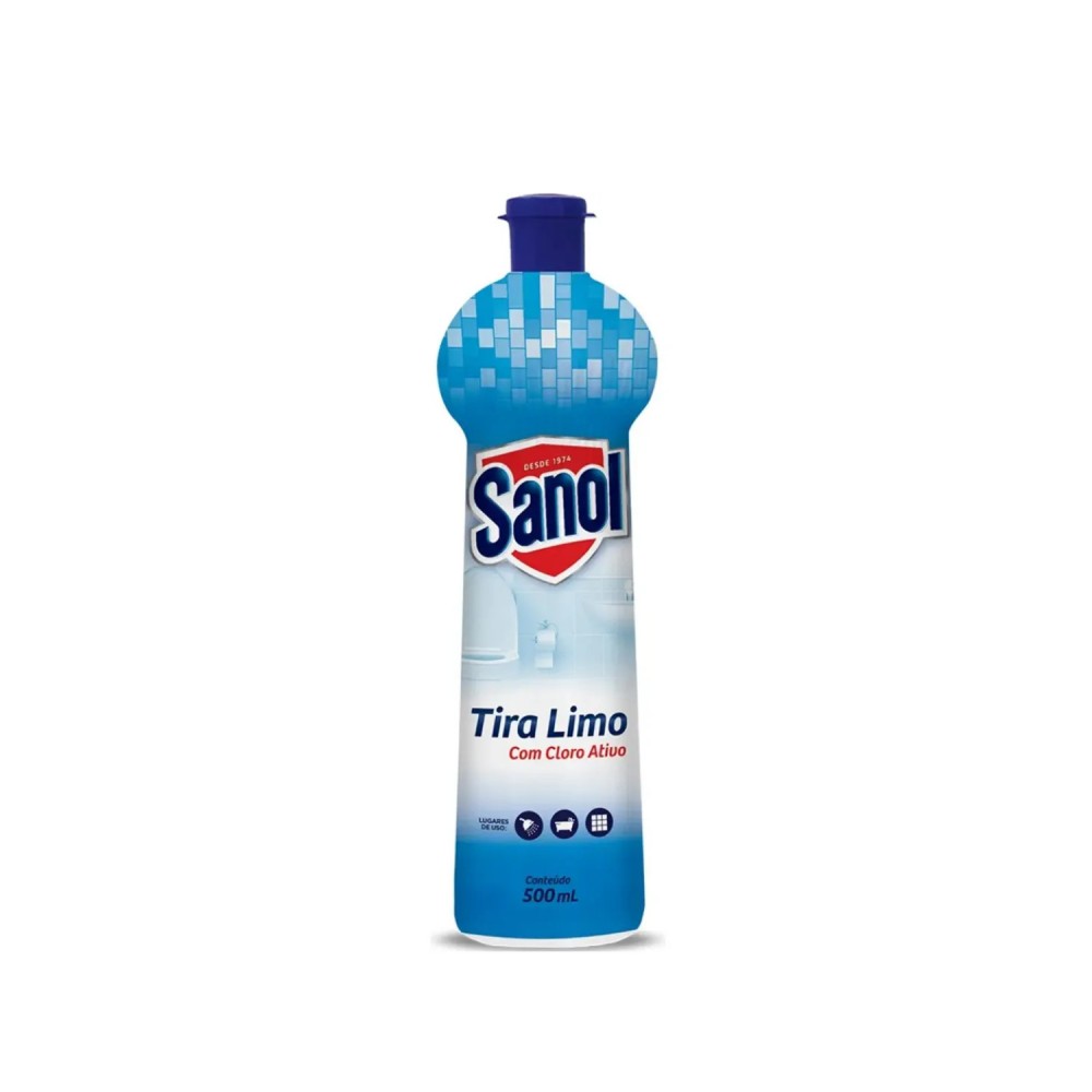 Limpador Banheiro Tira Limo Sanol 500mL