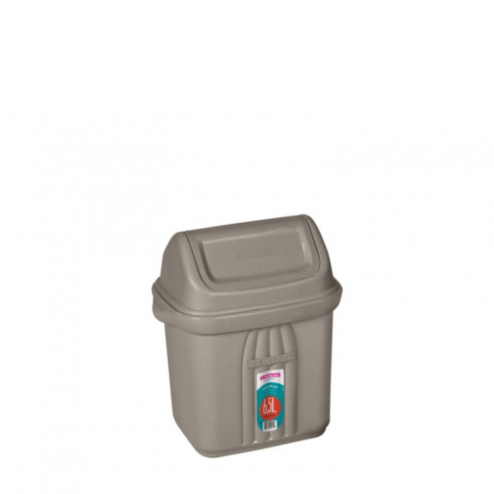 Lixeira com Tampa Basculante 6,5L Sanremo 