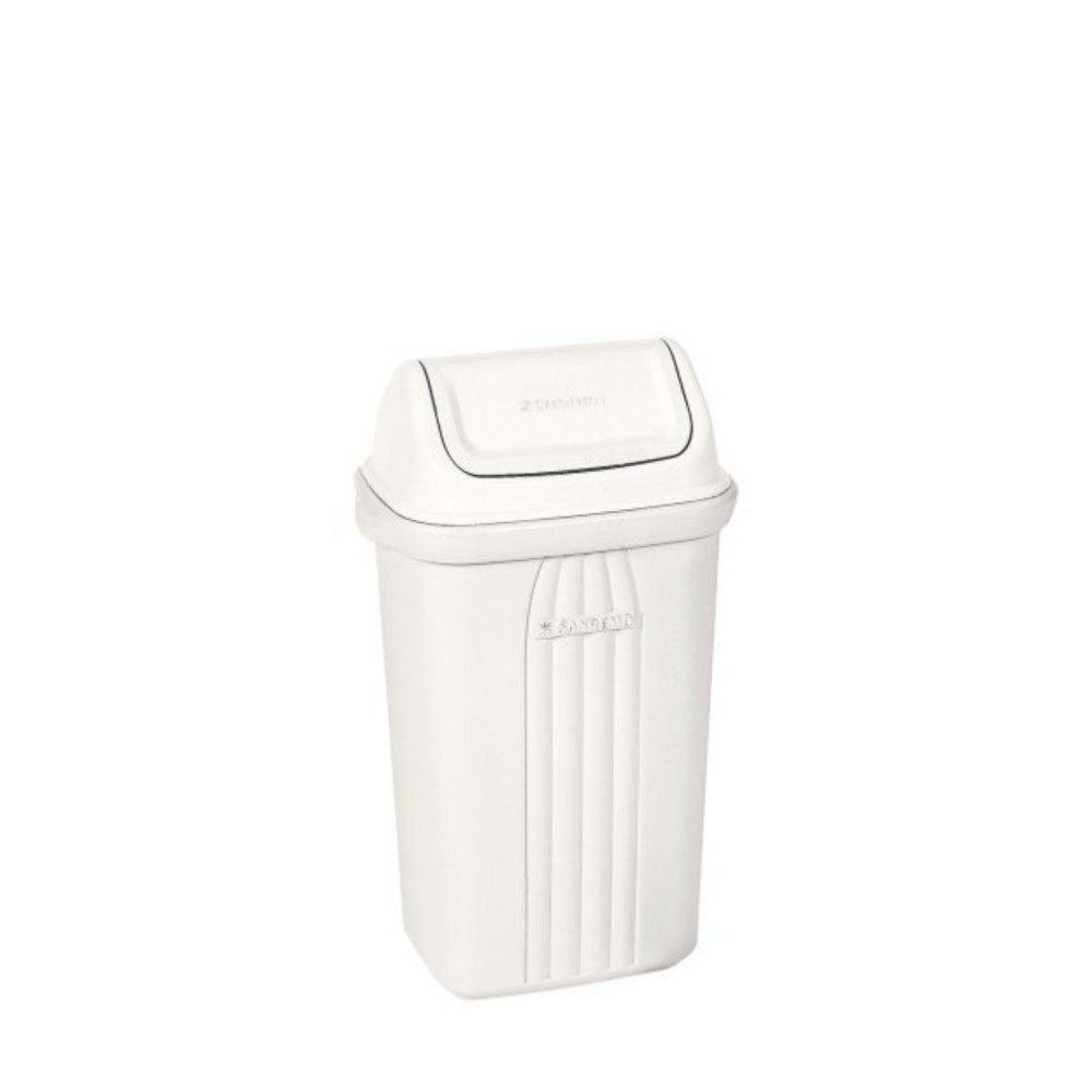 Lixeira com Tampa Basculante 10L Sanremo 