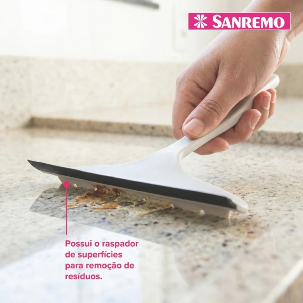 Rodo de Pia 22cm Sanremo Branco