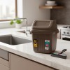 Lixeira com Tampa Basculante 6,5L Sanremo 