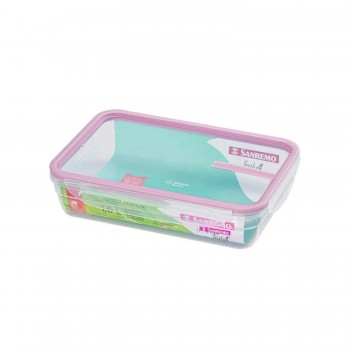 Pote Retangular Hermético com Trava 1600mL Sanremo Fresh