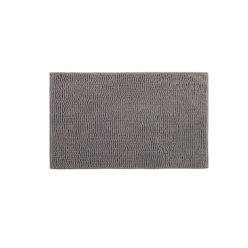 Tapete de Microfibra 40x60cm Joy Cinza Kapazi Popcorn
