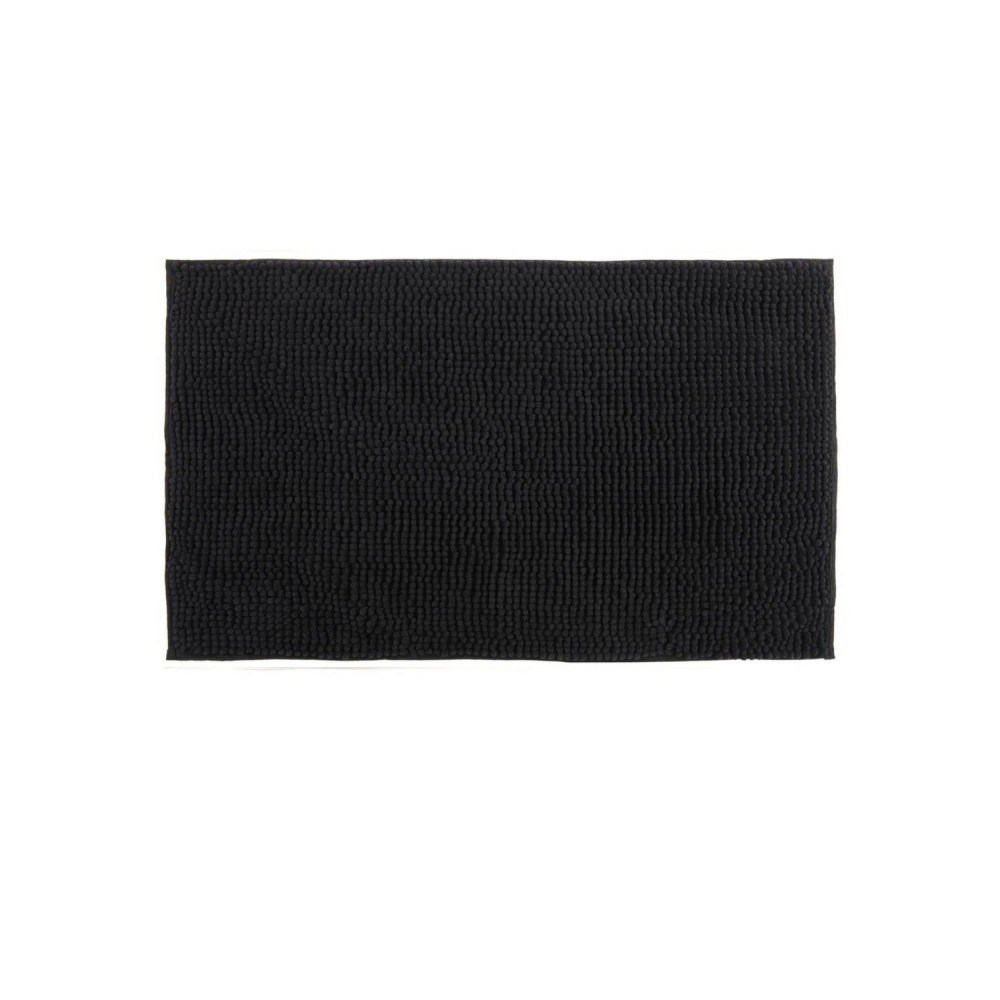 Tapete de Microfibra 50x70cm Joy Preto Kapazi Popcorn