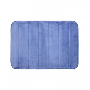 Tapete de Banheiro Antiderrapante 40x60cm Nuvem Azul Claro Kapazi