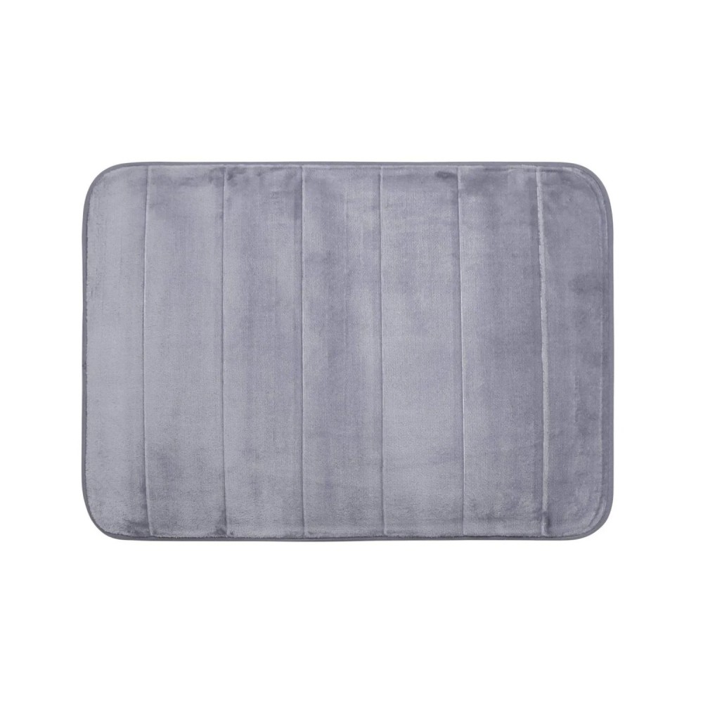 Tapete de Banheiro Antiderrapante 40x60cm Nuvem Cinza Kapazi