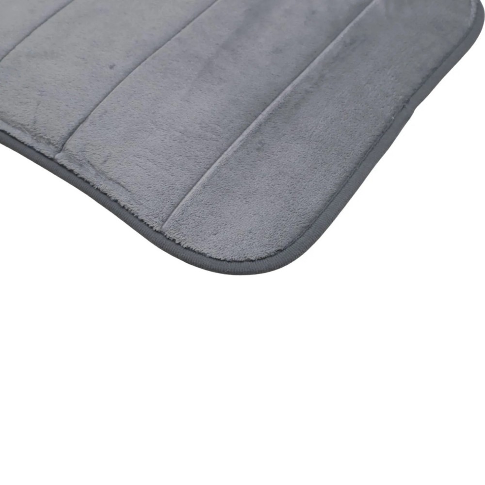 Tapete de Banheiro Antiderrapante 40x60cm Nuvem Cinza Kapazi
