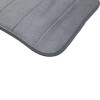 Tapete de Banheiro Antiderrapante 40x60cm Nuvem Cinza Kapazi