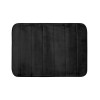 Tapete de Banheiro Antiderrapante 40x60cm Nuvem Preto Kapazi