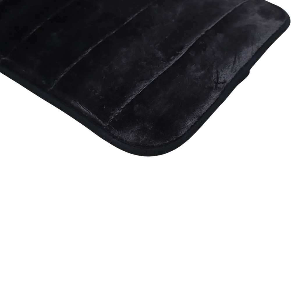Tapete de Banheiro Antiderrapante 40x60cm Nuvem Preto Kapazi
