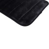 Tapete de Banheiro Antiderrapante 40x60cm Nuvem Preto Kapazi