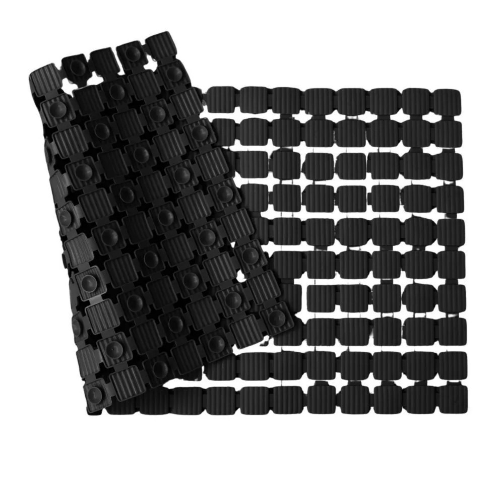 Tapete Deck para Box Flex Preto 36x68cm Kapazi