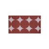 Tapete Capacho Vinil 50x80cm Kapazi Home Círculos 