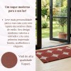 Tapete Capacho Vinil 50x80cm Kapazi Home Círculos 