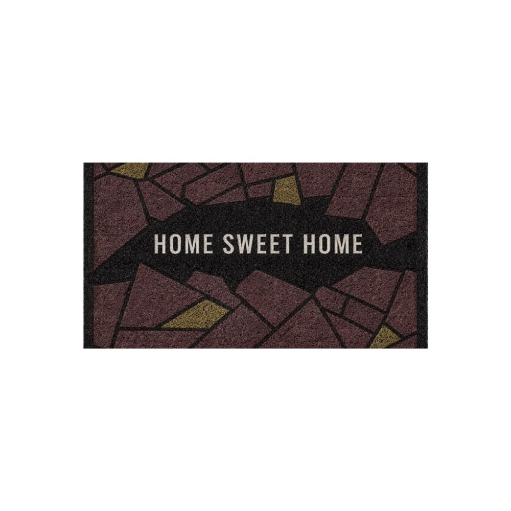 Tapete Capacho Vinil 50x80cm Kapazi Home Mosaic