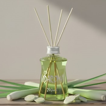 Difusor de Ambientes Vidaroma 240mL Capim Limão