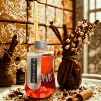Difusor de Ambientes Vidaroma 240mL Cravo e Canela