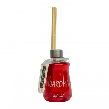 Difusor de Ambientes Vidaroma 240mL Morango com Champagne