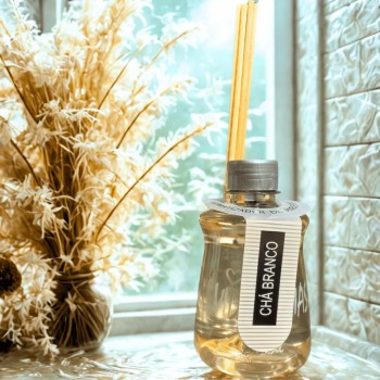 Difusor de Ambientes Vidaroma 240mL Chá Branco
