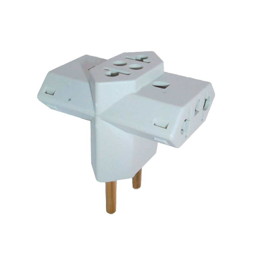 Adaptador de Tomada Benjamin 2 Pinos 10A Arte Final