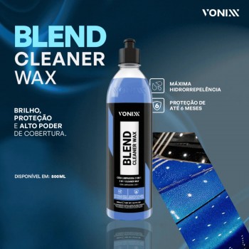 Cera Limpadora Blend Cleaner Wax 3 em 1 500 ml Vonixx
