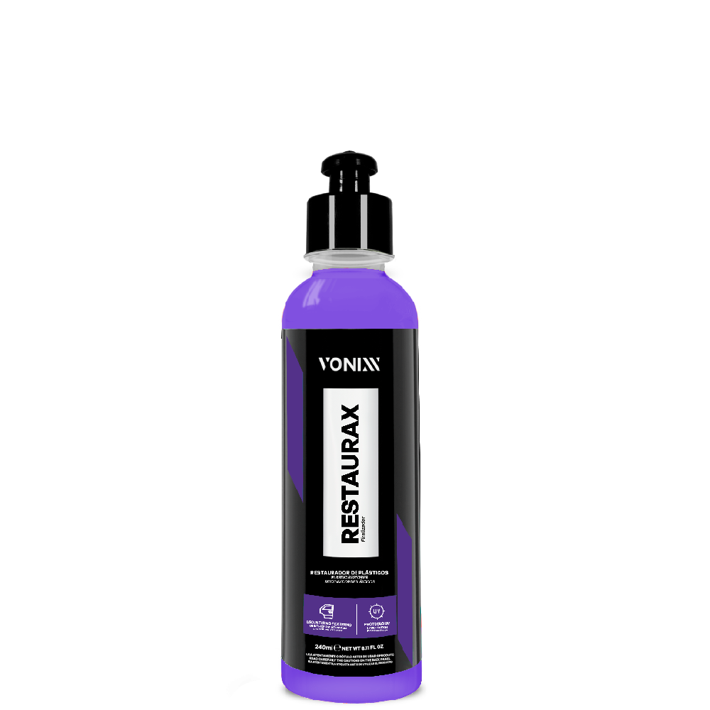 Restaurador de Plásticos Restaurax 240 ml Vonixx