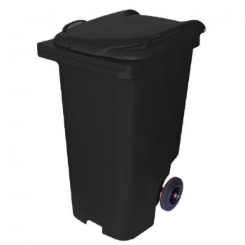 Lixeira Gari 240L com Rodas JSN Preto