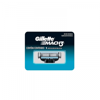 Carga para Aparelho de Barbear Gillette Mach3 com 1 unid