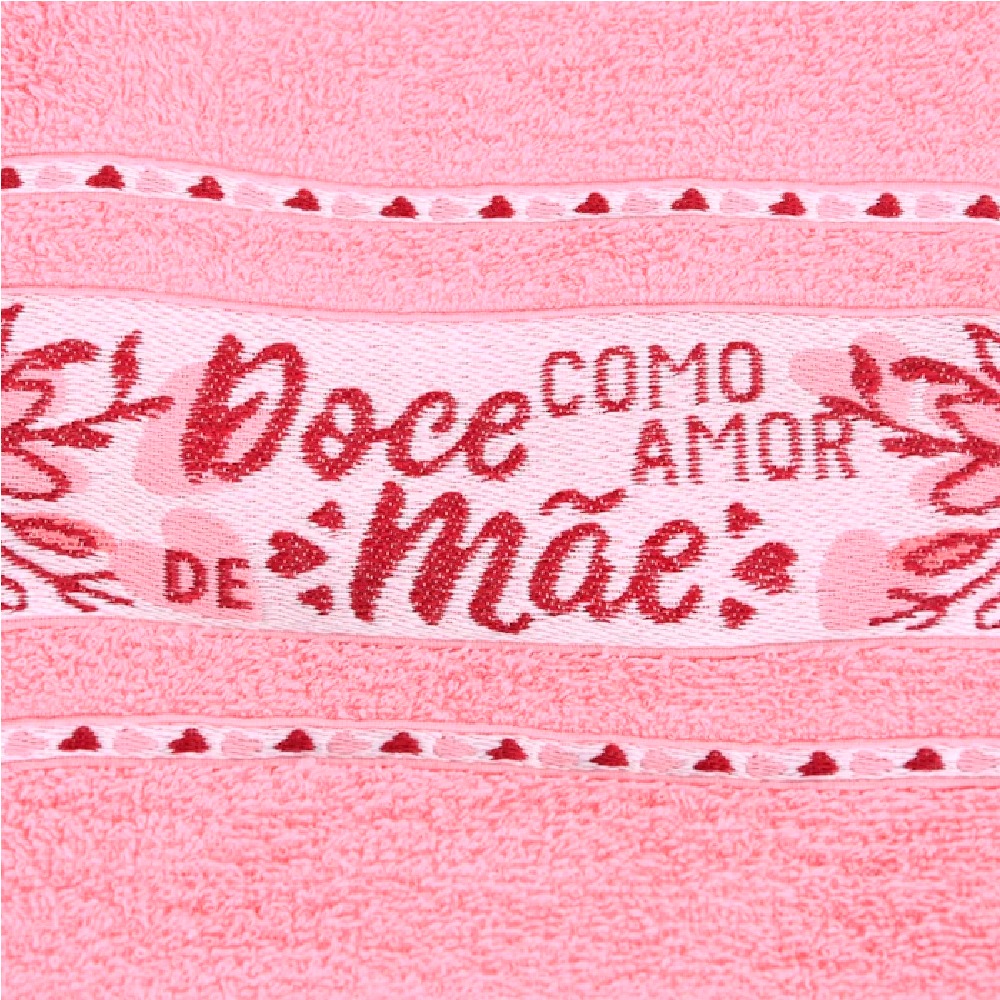 Kit Toalha Amor de Mãe Bene Casa Banho + Rosto