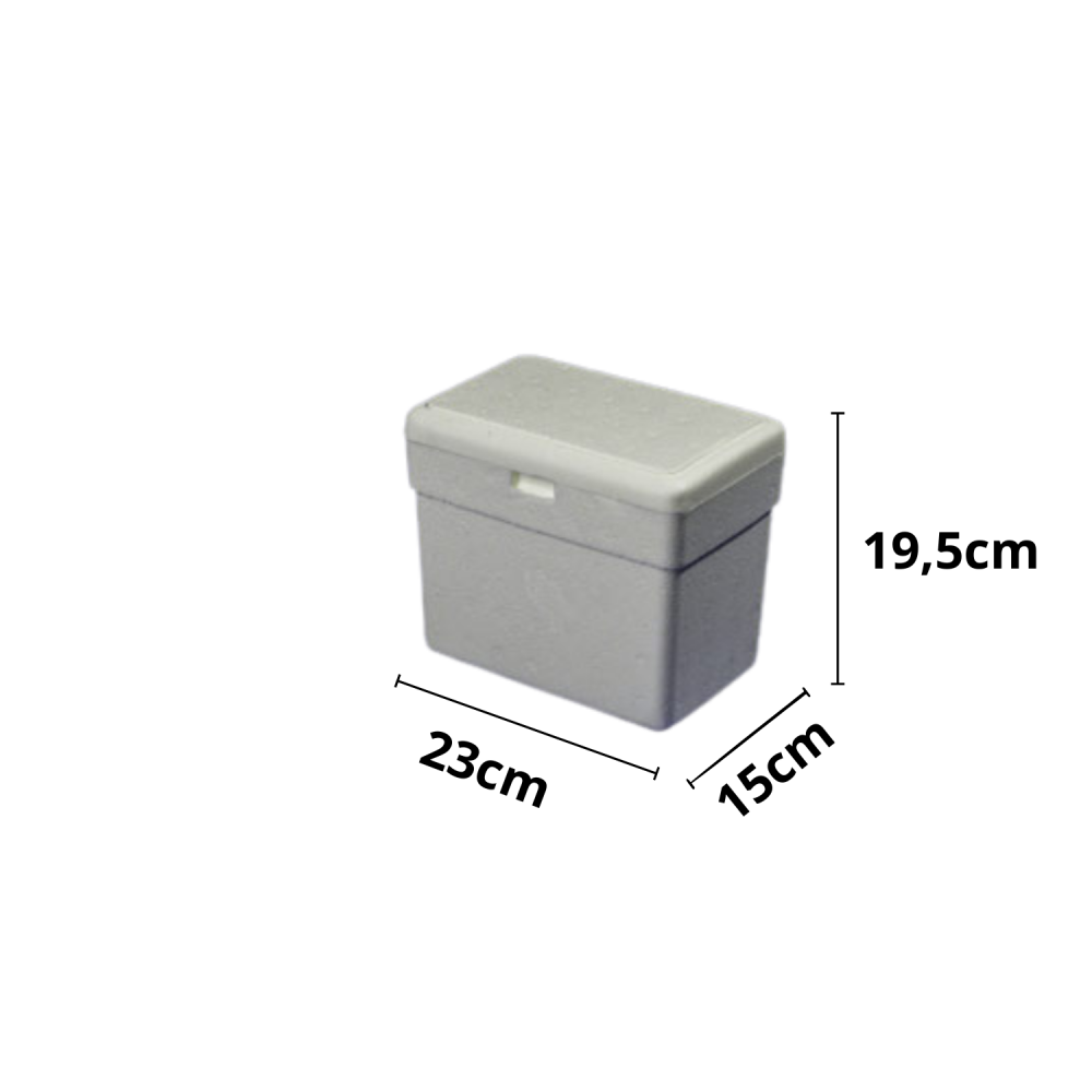 Caixa Térmica de Isopor Kiisotherm 3L