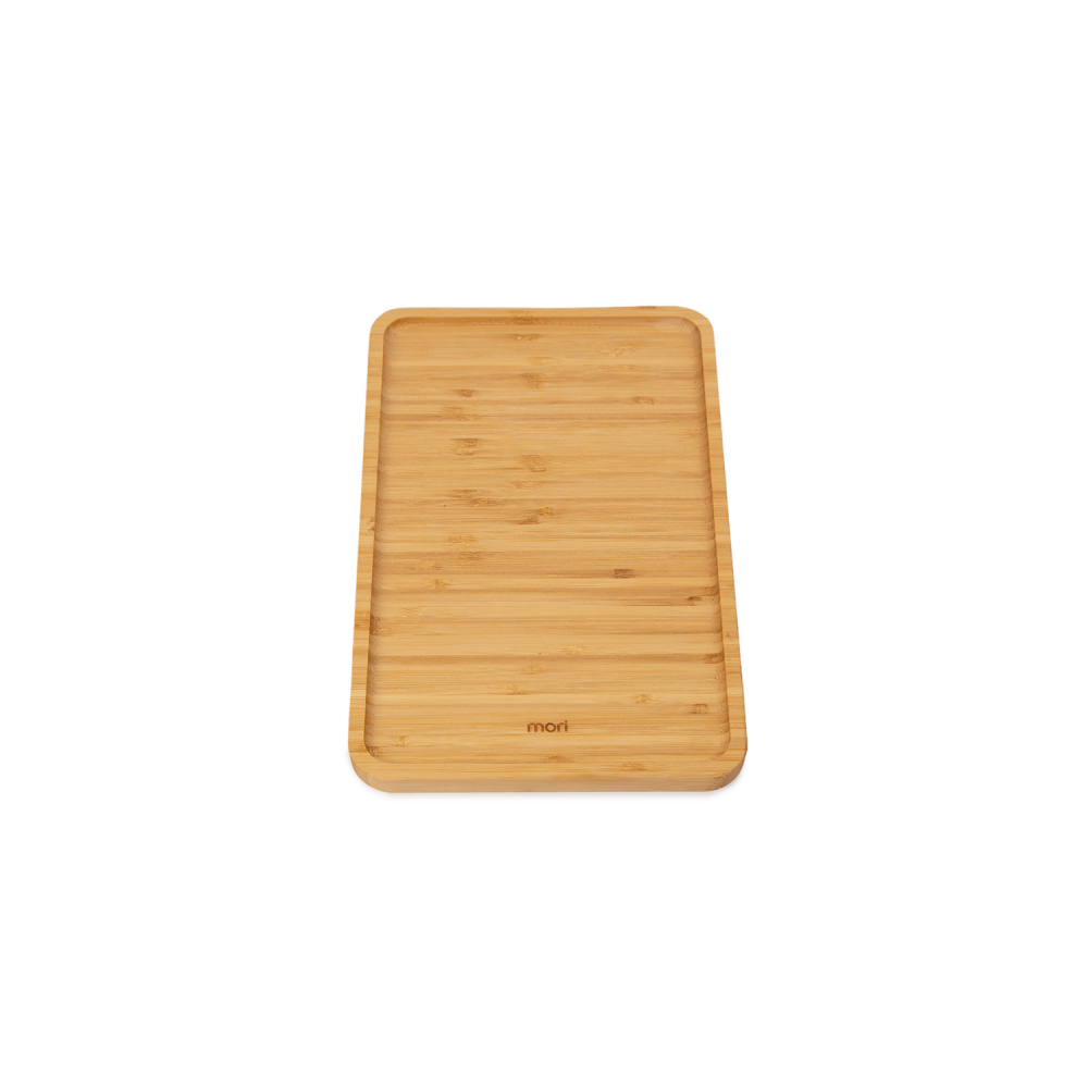 Bandeja de Bambu Retangular 20x30cm Mori