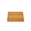 Bandeja de Bambu Retangular 23x33cm Mori